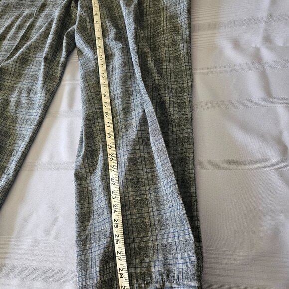 Blue/Grey plaid pants - Picture 7 of 7